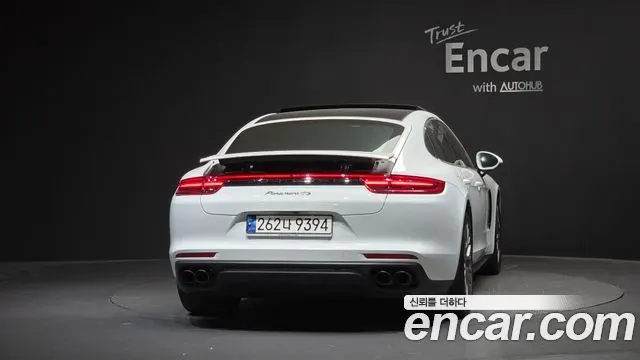 PORSCHE PANAMERA 2018 — 58 720 км, белый, Корея — под ключ — фото 4
