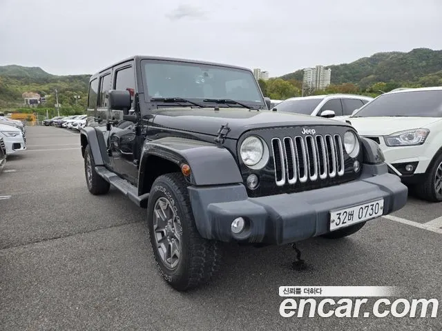 JEEP WRANGLER 2016 — 174 476 км, чёрный, Корея — под ключ — фото 4