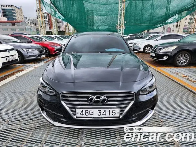 HYUNDAI GRANDEUR HYBRID 2019 — 94 950 км, серый, Корея — под ключ — фото 2