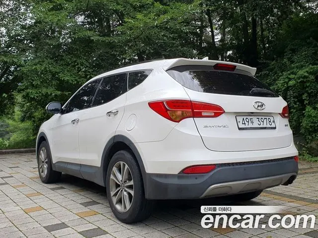 HYUNDAI SANTA FE 2015 — 102 550 км, белый, Корея — под ключ — фото 2