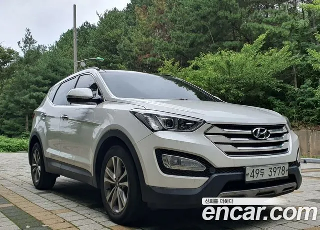 HYUNDAI SANTA FE 2015 — 102 550 км, белый, Корея — под ключ — фото 4