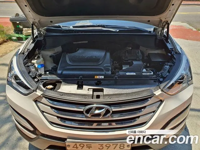 HYUNDAI SANTA FE 2015 — 102 550 км, белый, Корея — под ключ — фото 10