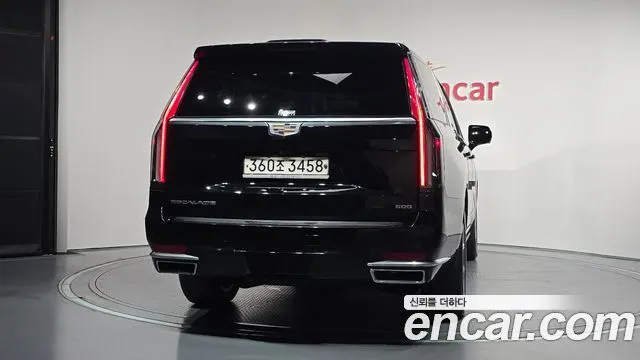 CADILLAC ESCALADE 2022 — 36 885 км, чёрный, Корея — под ключ — фото 4