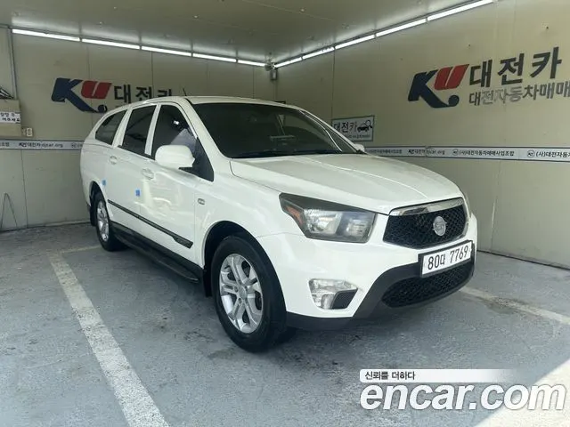 KGM KORANDO SPORTS 2012 — 158 366 км, белый, Корея — под ключ — фото 1
