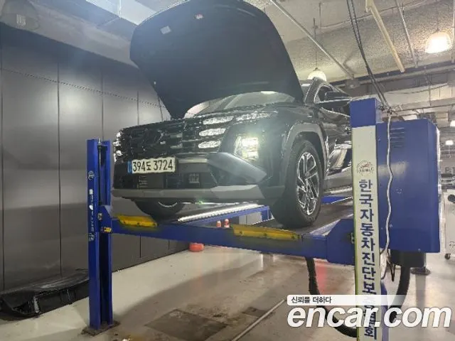 HYUNDAI TUCSON HYBRID 2026 — 13 950 км, синий, Корея — под ключ — фото 3