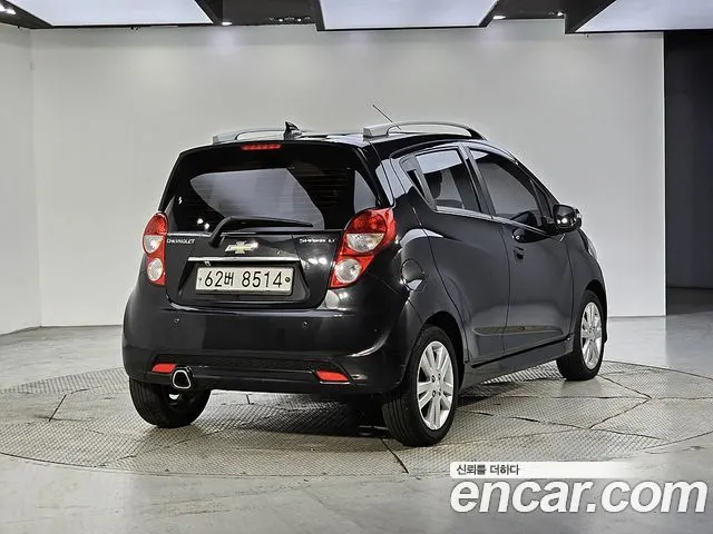 CHEVROLET SPARK 2014 — 172 594 км, чёрный, Корея — под ключ — фото 4