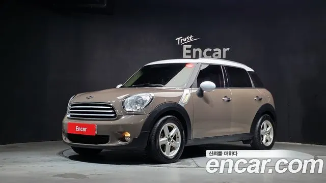 MINI COOPER D COUNTRYMAN 2013 — 65 104 км, светло-золотистый, Корея — под ключ — фото 1