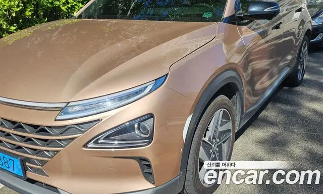 HYUNDAI NEXO 2022 — 77 300 км, золотистый, Корея — под ключ — фото 12
