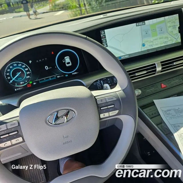 HYUNDAI NEXO 2022 — 77 300 км, золотистый, Корея — под ключ — фото 9