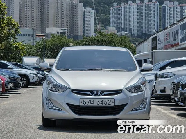 HYUNDAI AVANTE 2014 — 128 911 км, серебристый, Корея — под ключ — фото 4