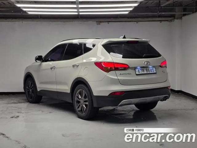 HYUNDAI SANTA FE 2014 — 107 520 км, белый-перламутр, Корея — под ключ — фото 2