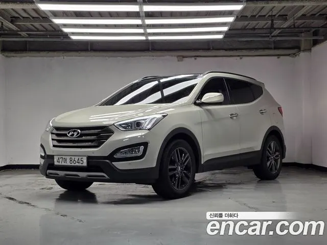 HYUNDAI SANTA FE 2014 — 107 520 км, белый-перламутр, Корея — под ключ — фото 11
