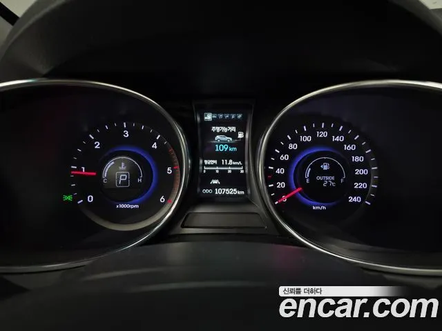 HYUNDAI SANTA FE 2014 — 107 520 км, белый-перламутр, Корея — под ключ — фото 5