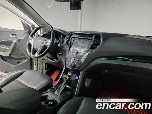 HYUNDAI SANTA FE 2014 — 107 520 км, белый-перламутр, Корея — под ключ — фото 7