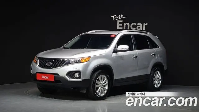 KIA SORENTO R 2010 — 187 150 км, серебристый, Корея — под ключ — фото 1