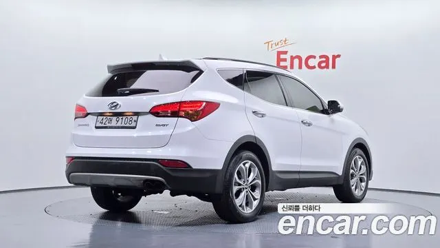 HYUNDAI SANTA FE 2015 — 104 984 км, белый, Корея — под ключ — фото 2