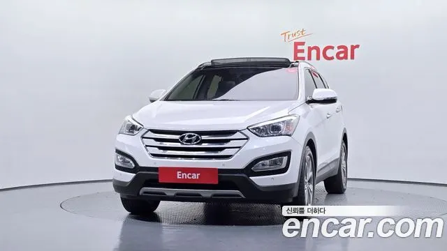 HYUNDAI SANTA FE 2015 — 104 984 км, белый, Корея — под ключ — фото 3