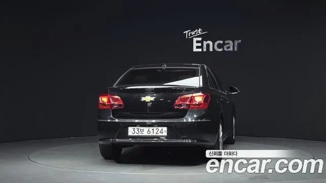 CHEVROLET AMAZING NEW CRUZE 2015 — 175 735 км, чёрный, Корея — под ключ — фото 4