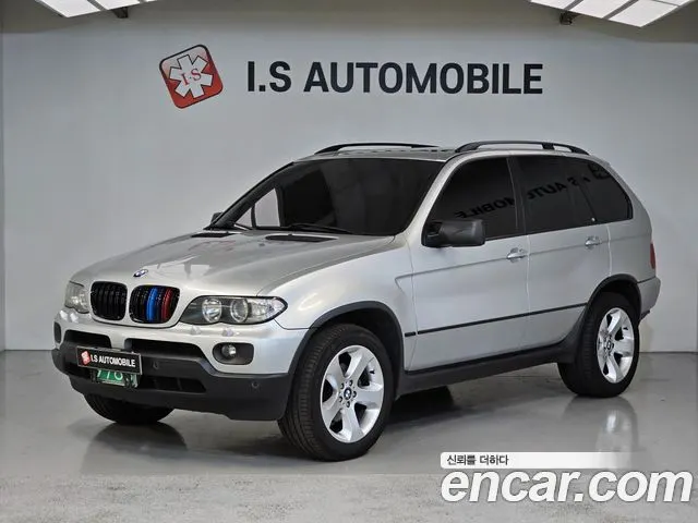 BMW X5 2005 — 145 922 км, серебристый, Корея — под ключ — фото 11