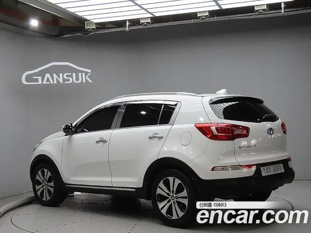 KIA SPORTAGE R 2012 — 58 694 км, белый, Корея — под ключ — фото 3