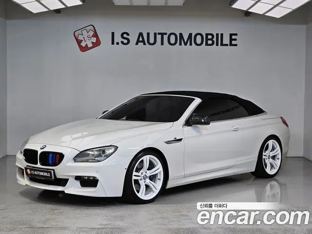 BMW 6 SERIES 2012 — 125 600 км, белый, Корея — под ключ — фото 12