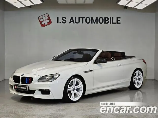 BMW 6 SERIES 2012 — 125 600 км, белый, Корея — под ключ — фото 3