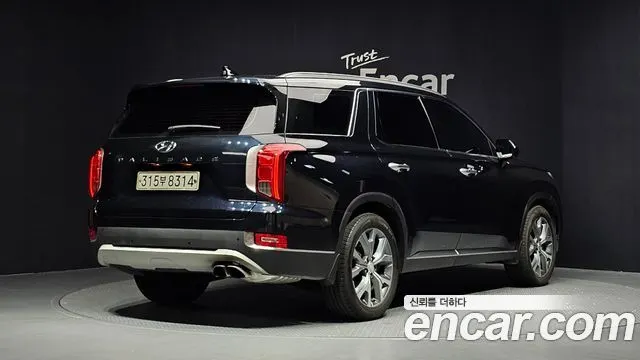 HYUNDAI PALISADE 2019 — 107 636 км, синий, Корея — под ключ — фото 2
