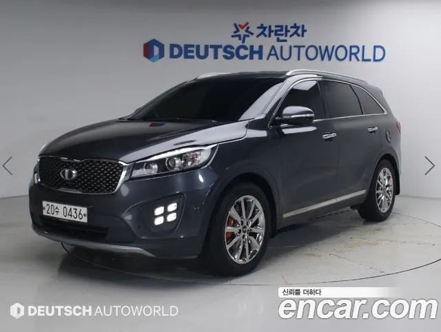 KIA SORENTO 2016 — 131 600 км, серый, Корея — под ключ — фото 1