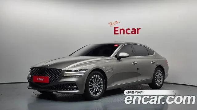 GENESIS G80 2021 — 49 951 км, светло-золотистый, Корея — под ключ — фото 1