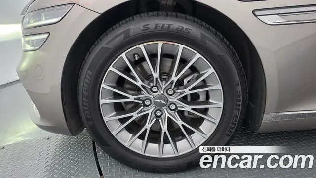 GENESIS G80 2021 — 49 951 км, светло-золотистый, Корея — под ключ — фото 5