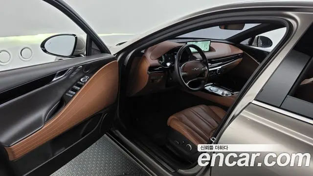GENESIS G80 2021 — 49 951 км, светло-золотистый, Корея — под ключ — фото 10
