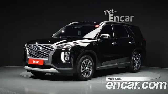 HYUNDAI PALISADE 2019 — 170 477 км, чёрный, Корея — под ключ — фото 1