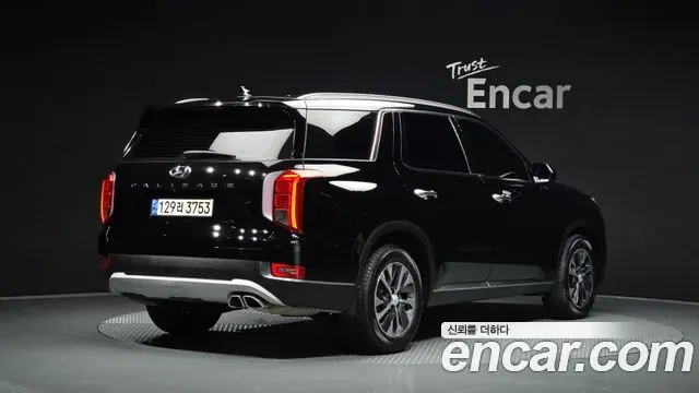 HYUNDAI PALISADE 2019 — 170 477 км, чёрный, Корея — под ключ — фото 2