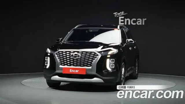 HYUNDAI PALISADE 2019 — 170 477 км, чёрный, Корея — под ключ — фото 3
