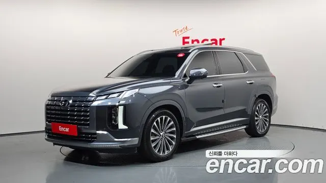 HYUNDAI PALISADE 2024 — 20 375 км, светло-серебристый, Корея — под ключ — фото 1