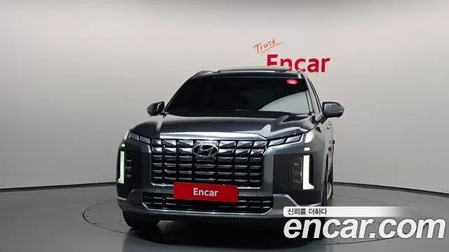 HYUNDAI PALISADE 2024 — 20 375 км, светло-серебристый, Корея — под ключ — фото 3