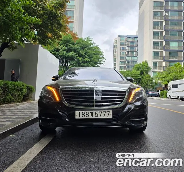 MERCEDES-BENZ S-CLASS W222 2014 — 137 600 км, чёрный, Корея — под ключ — фото 3