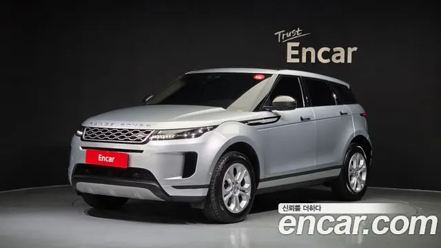 LAND ROVER RANGE ROVER EVOQUE 2020 — 74 099 км, серебристый, Корея — под ключ — фото 1