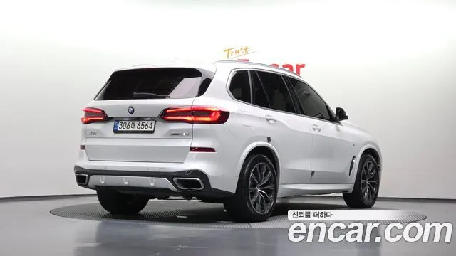 BMW X5 2021 — 89 939 км, белый, Корея — под ключ — фото 2