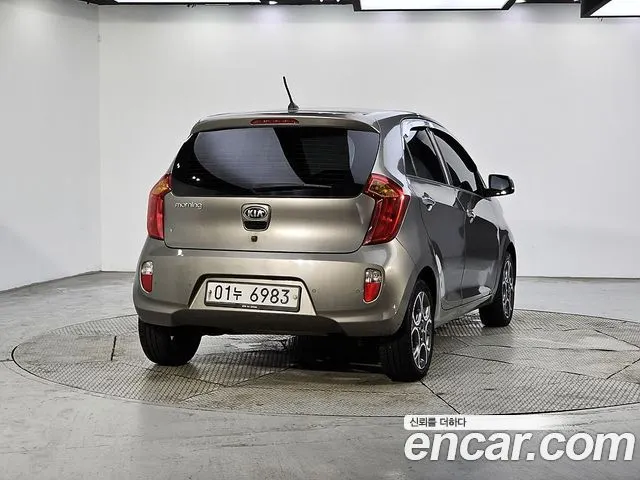 KIA MORNING 2015 — 158 530 км, серый, Корея — под ключ — фото 3