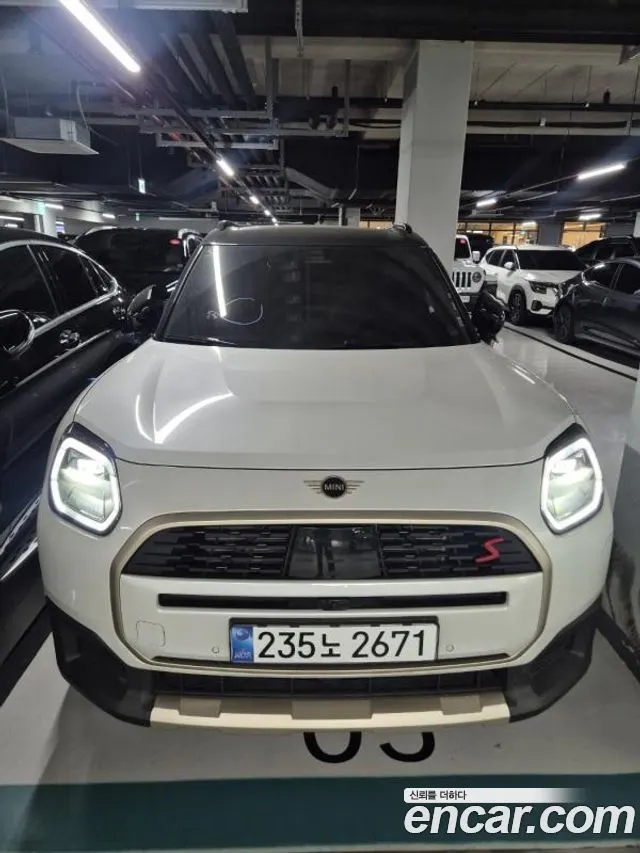 MINI COOPER S COUNTRYMAN 2025 — 8 005 км, белый, Корея — под ключ — фото 11