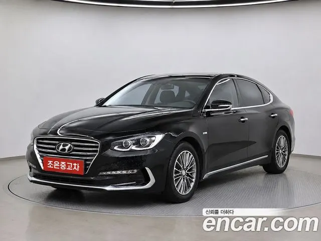 HYUNDAI GRANDEUR HYBRID 2019 — 151 800 км, чёрный, Корея — под ключ — фото 12
