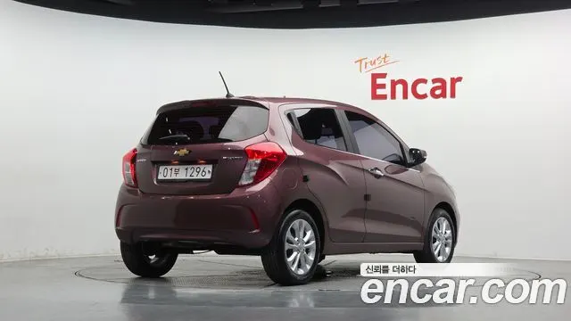 CHEVROLET SPARK 2019 — 12 072 км, бордовый, Корея — под ключ — фото 2