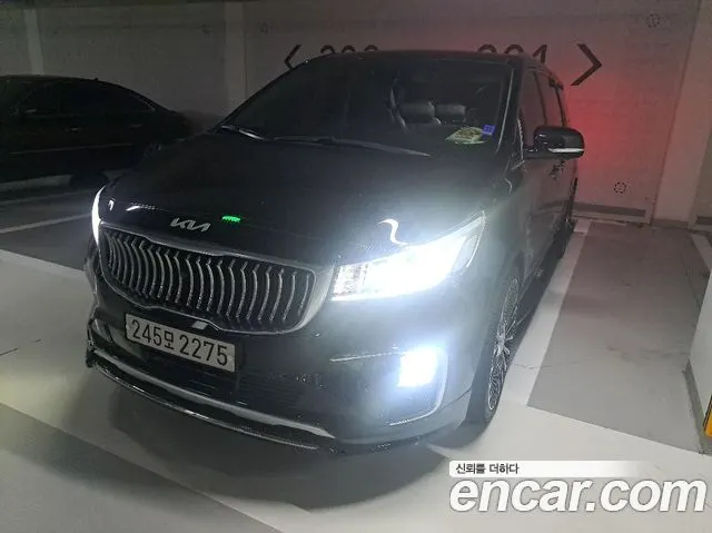 KIA CARNIVAL 2019 — 44 642 км, чёрный, Корея — под ключ — фото 3