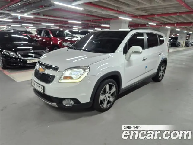 CHEVROLET ORLANDO 2015 — 100 000 км, белый, Корея — под ключ — фото 2