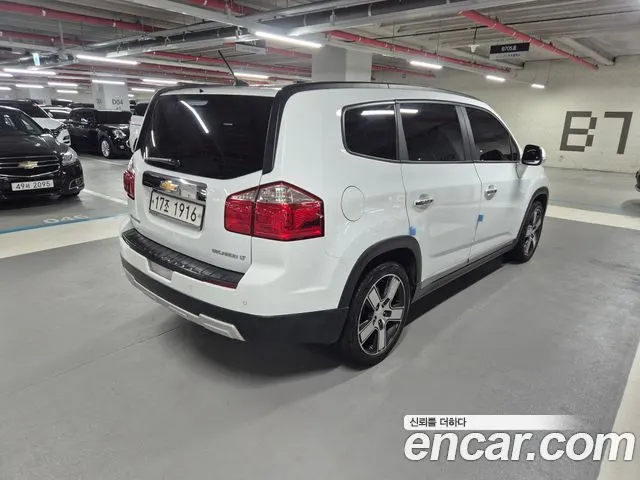 CHEVROLET ORLANDO 2015 — 100 000 км, белый, Корея — под ключ — фото 5