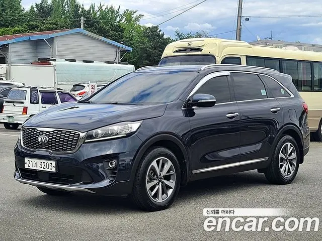 KIA SORENTO 2019 — 195 199 км, синий, Корея — под ключ — фото 1