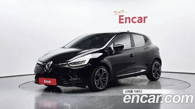 RENAULT KOREA CLIO 2018 — 79 878 км, чёрный, Корея — под ключ — фото 1