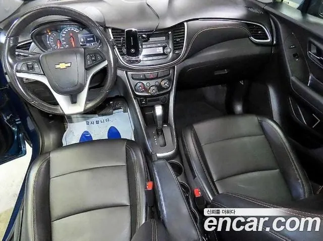 CHEVROLET TRAX 2019 — 113 876 км, синий, Корея — под ключ — фото 10