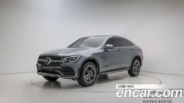 MERCEDES-BENZ GLC-CLASS X253 2021 — 50 189 км, серебристо-серый, Корея — под ключ — фото 1